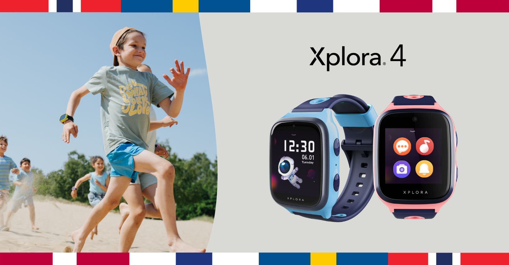 Xplora smartklocka finns nu i 4 nordiska länder!