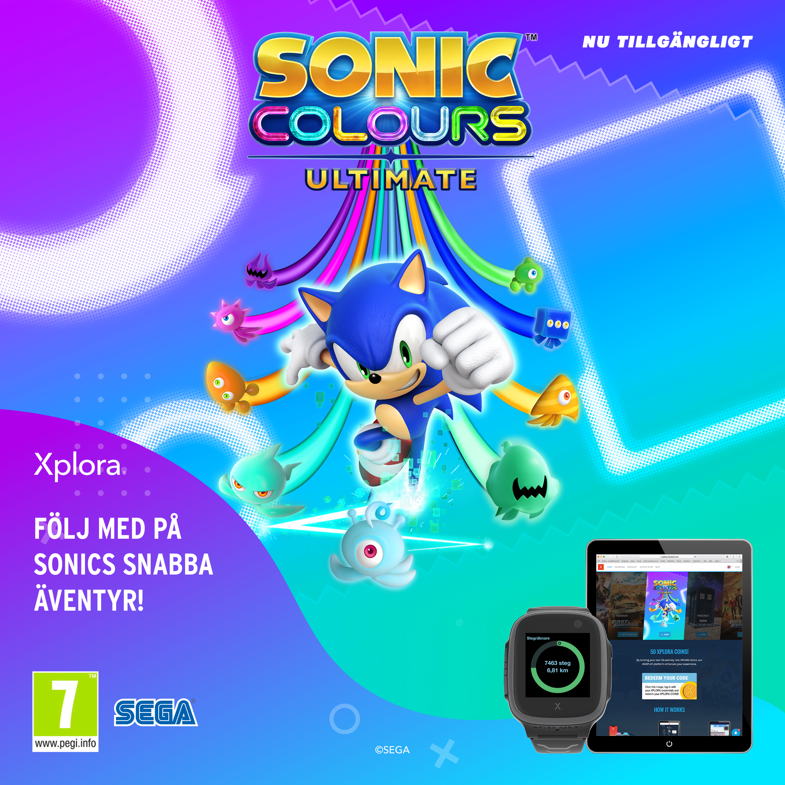 Sonic + Xplora = sant