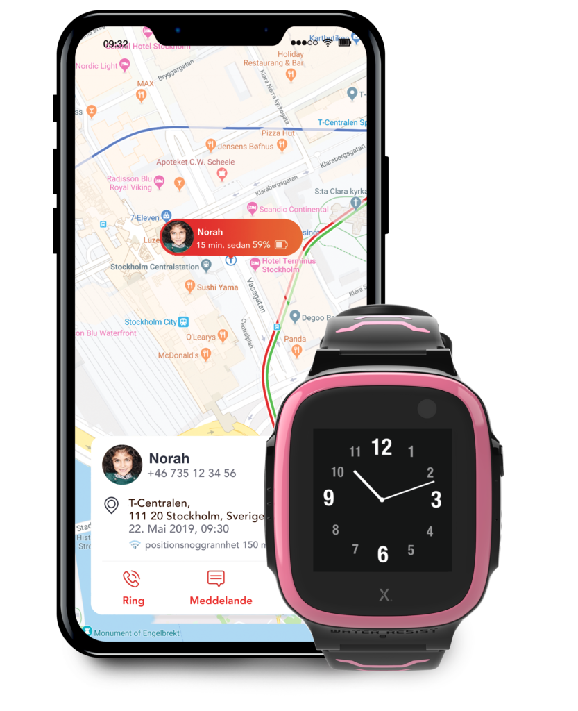 X5 play app GPS Xplora