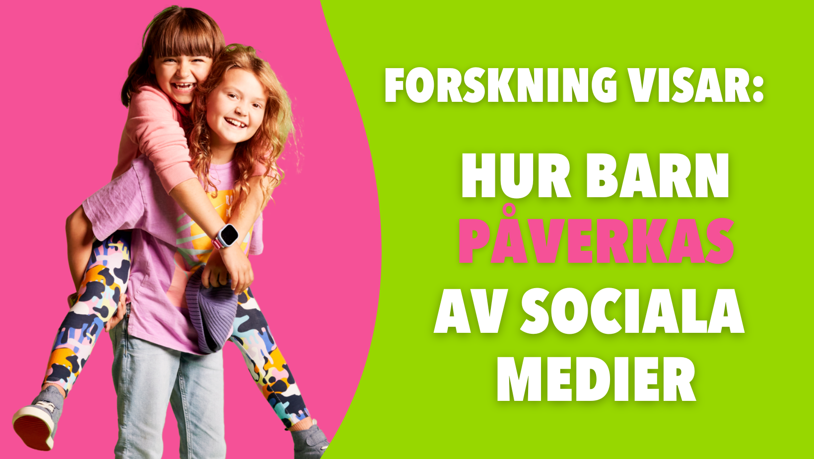 Hur barns självkänsla påverkas av sociala medier och internet