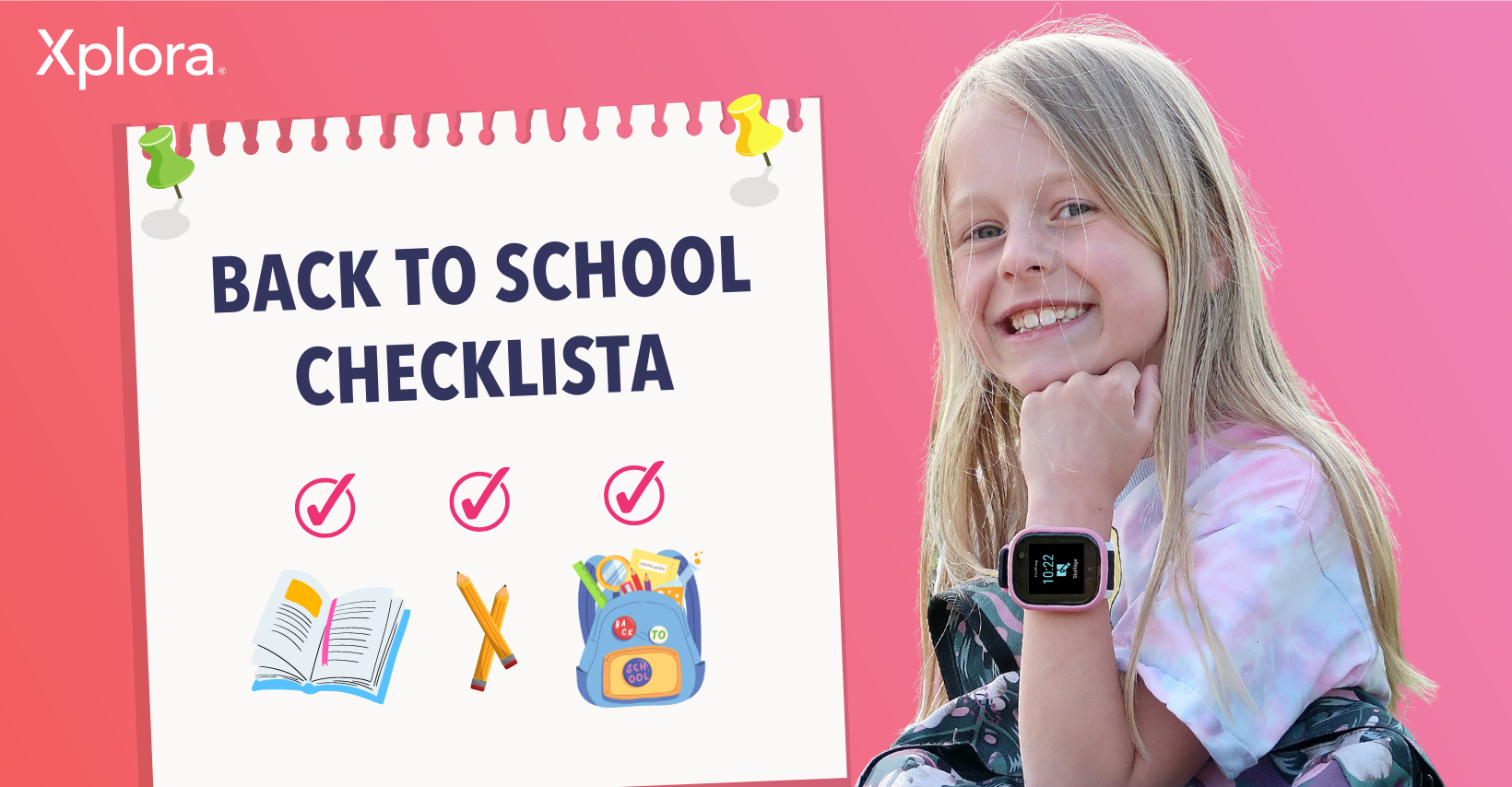 Skolstart I Xplora listar 10 saker du behöver!