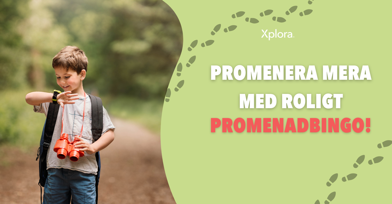 Roligare promenad med Xploras bingo!