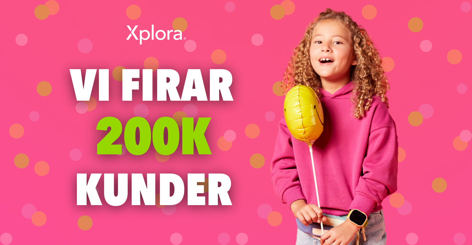 Vi firar 200.000 enastående kunder!